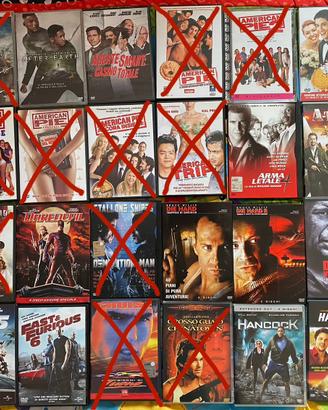 DVD di Film, Musica e Manga (Originali)