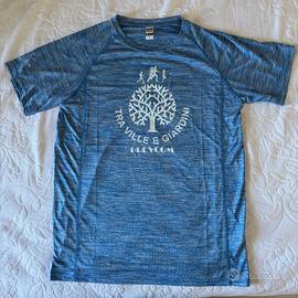 Maglietta running Roly taglia M blu