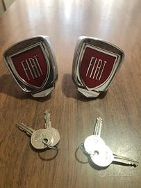 Serratura Cofano Vintage Fiat Con Chiavi