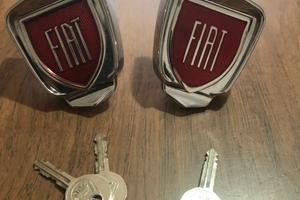 Serratura Cofano Vintage Fiat Con Chiavi