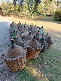 damigiane  anni 60 70