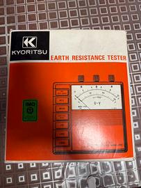 Earth tester kyoritsu prova terra