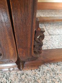 Coppia tavolini in teak