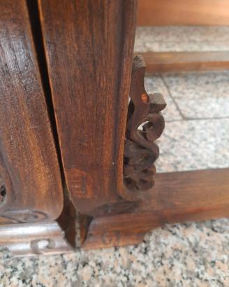 Coppia tavolini in teak