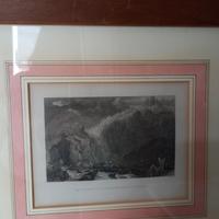 Quadro/Stampa antica con certificato