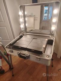 Postazione trucco Cantoni con gambe telescopiche