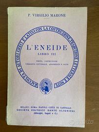 Eneide libro terzo traduzione interlineare 