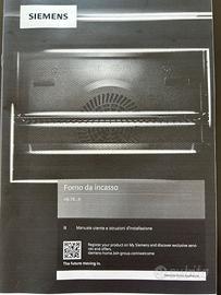 Forno Siemens pirolitico