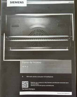 Forno Siemens pirolitico