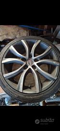 Gomme invernali 205 45 17 + cerchi mak diamantati 