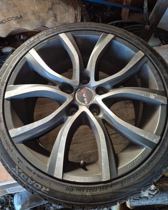 Gomme invernali 205 45 17 + cerchi mak diamantati 