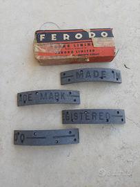 Segmenti freno FERODO originali d'epoca NOS 130mm