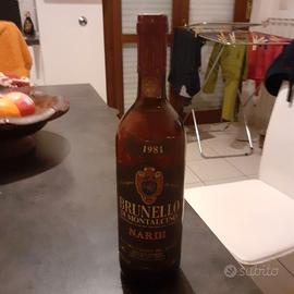 Brunello di montalcino  1981 di NARDI