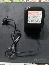 Adattatore DC 800mA 220V 50/60Hz output DC 3v 12v