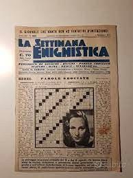 Settimana enigmistica n. 607 del 4 settembre 1943