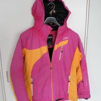 Giacca Sci 12 anni CMP Campagnolo Fucsia Giallo Za