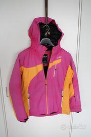 Giacca Sci 12 anni CMP Campagnolo Fucsia Giallo Za
