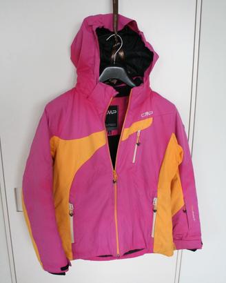 Giacca Sci 12 anni CMP Campagnolo Fucsia Giallo Za