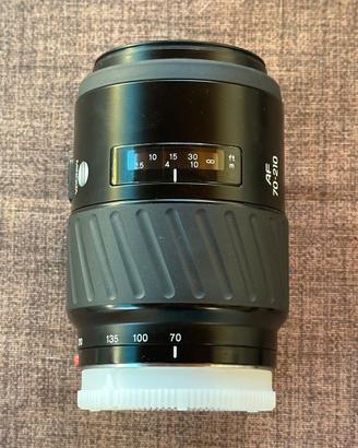 Sony A/Minolta 70-210 / 3.5-4.5 con paraluce