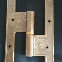 cerniere per legno in ottone lucido