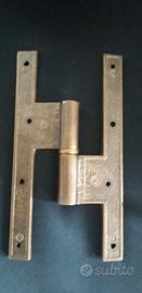 cerniere per legno in ottone lucido