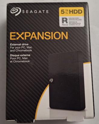 Seagate 5 TB USB 3.0 Nuovo
