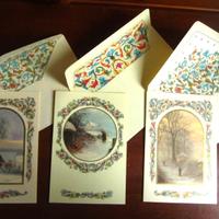 Motivi fiorentini cartoline natalizie– 3 cartoline