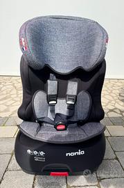 Seggiolino auto bambini isofix da 9 a 36kg sedile