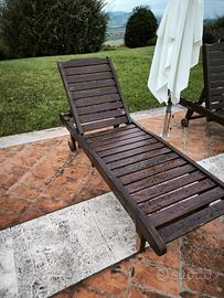 Nr 10 Lettino prendisole usati