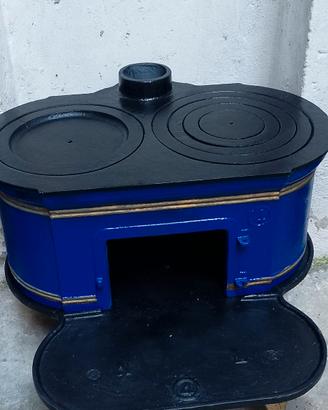 Stufa vintage da arredo 
