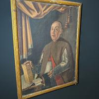 Dipinto Ritratto Ecclesiastico