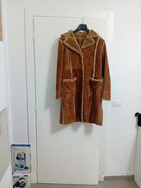 cappotto di montone lungo da donna 