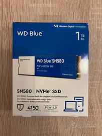 WD Blue SN580 1TB  - Nuovo Sigillato