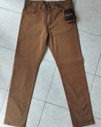 ZEGNA Roccia Pantaloni Dark Foliage Taglia 32 NEW