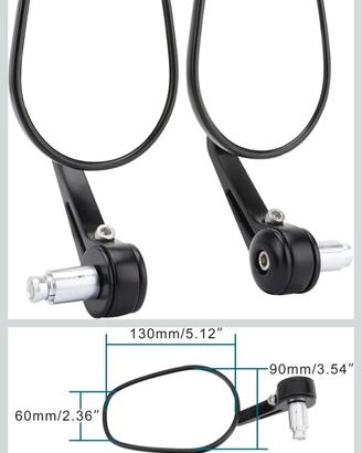 Specchietti retrovisori per Motocicli.