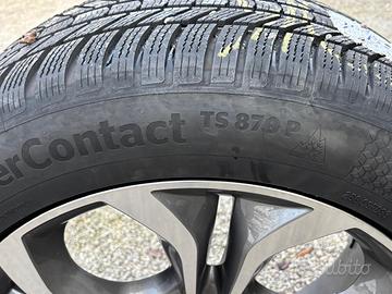 Gomme invernali continetal con cerchi in lega