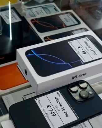 IPHONE 16 PRO 256 GB NERO