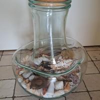 Vaso decorativo in vetro