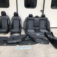 Sedili Alfa Romeo Giulia 5p 2017 misto pelle nera