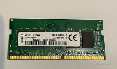 Ram Kingston Laptop 16 GB (8X2) ddr4