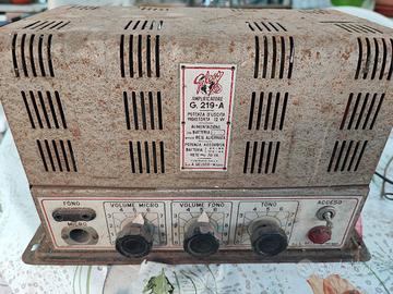 amplificatore Geloso G. 219-A