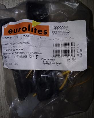 Fanale targa Fiat 127 82/83