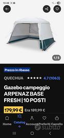 Gazebo campeggio