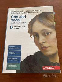 Con altri occhi n6 , libro lettaratura italiana