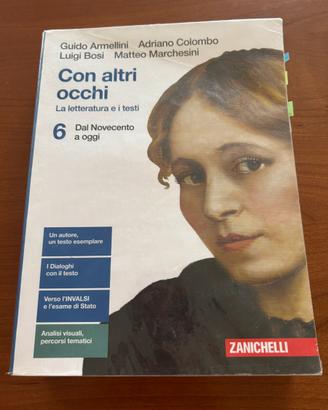 Con altri occhi n6 , libro lettaratura italiana
