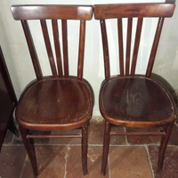 SEDIE VINTAGE ANNI 50 COPPIA