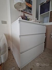 Cassettiera bianca buono stato