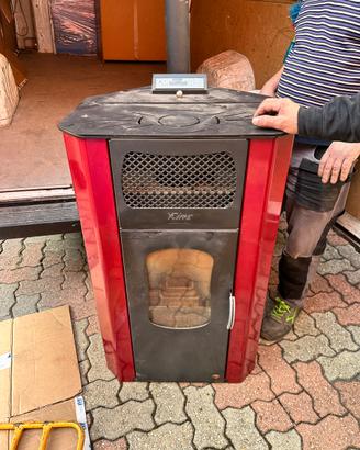 Stufa pellet Xfire angolare