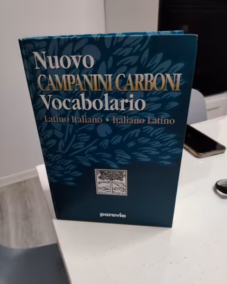 Vocabolario Campanini Carbone Latino