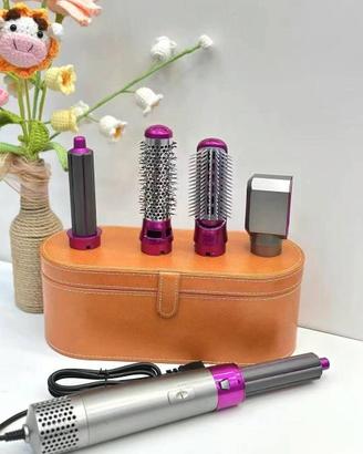 ASCIUGACAPELLI 5 IN 1 Set SPAZZOLE CAPELLI PETTINE